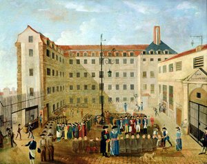 Enchaînement des prisonniers à Bicêtre, 1791